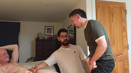 Caught My Hung Stepdad with a Hot Hairy Musky Mexican Used Him Myself