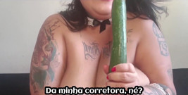I Decided to Become Vegan and Ate Vegetables Through My Pussy - Mary Jhuana