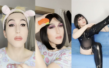 He Made Me Do It Again! I'm a Sissy Whore! Feminization thumbnail