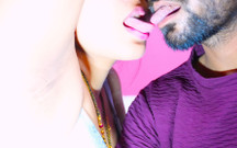 Indian Girlfriend Boyfriend Met After a Long Time, Awesome Kissing Sun Video Hindi Audio