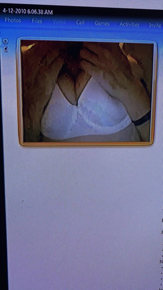 Hot milf shows me her goods
