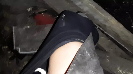 I'm a nymphomaniac, but I don't want anyone to know about it, so I masturbate in abandoned places