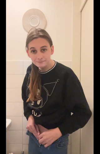 sissy girl gets permanently caged and flushes her keys thumbnail