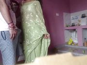 Hot Indian Teacher aunty saree sex and blowjob ,full hindi audio