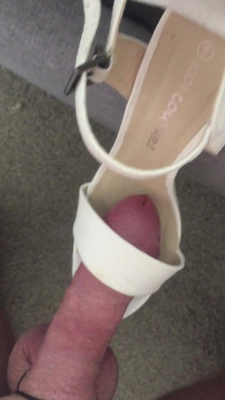 Stepdaughters shoe fuck