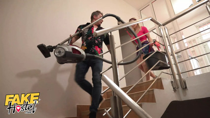 Fake Hostel Hot New Cleaner Lily Joy Fucked by her Boss