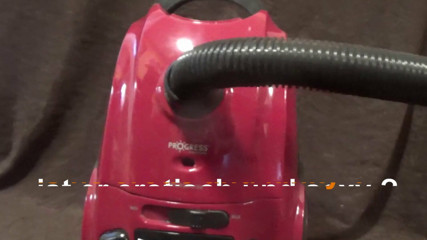 My new red vaccum