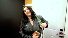 Brandnewamateurs - Curvy Huge Boobs Babe Fucks & Sucks to Stardom!