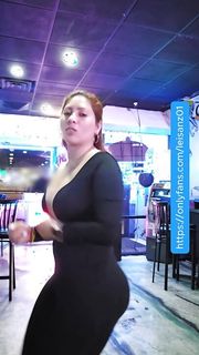 Colombian step Mamasita dances sexy in medellin