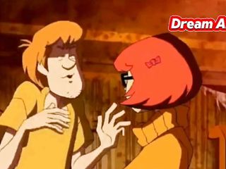 Velma &amp; Shaggy Rough Anal Creampie - Cartoon Porn Parody