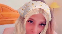 Latina Sucking Big Cock with Snap Filter