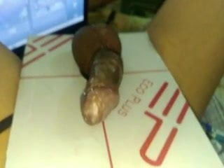 My cock CBT wax