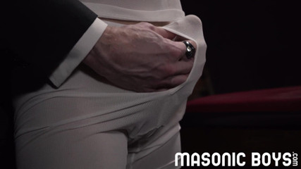 MasonicBoys - DILF Felix Kamp in suit breeds innocent smooth twink