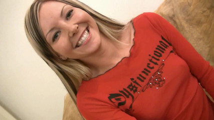 Sweet teen loves playing with her pussy