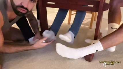 Big SUCK &amp; Foot ORGY! LetThemWatch
