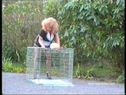 Young French Maid Outdoors