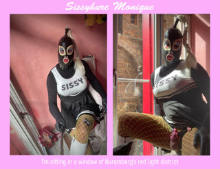 Sissy Monique - I'm sitting in the brothel window thumbnail