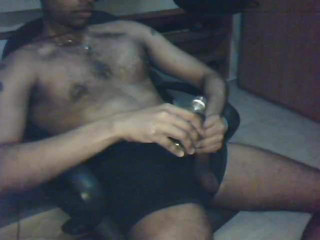 Milking That Big Black Cock In My Black Briefs