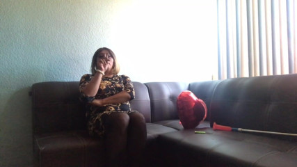 Smoking With a Dildo