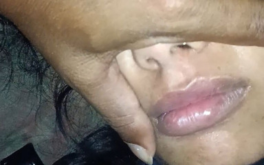 My Stepsister's Friend at Home, Sexy Pretty Girl Glory Eating Pussy – Queen4desi