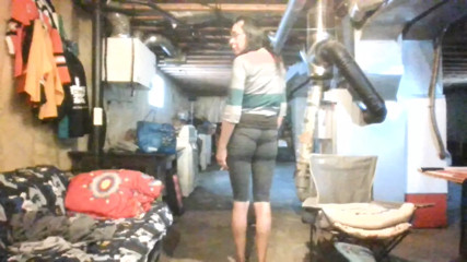 deep wedgie in tight jean shorts thumbnail
