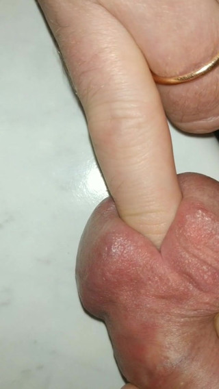 Peehole finger fucking