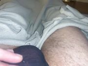 Jerking with stocking 