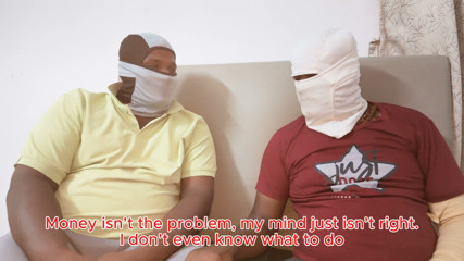 Cuckold Husband Blindfold Trick