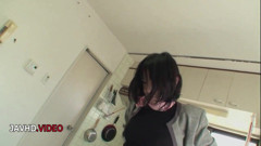 Mature Kiyoe Majima Pleasures Her Hairy Pussy with a Vibrator