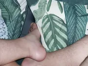 Step mom plays with step son dick like a professional slut 