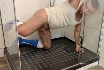 pissing in soccer socks