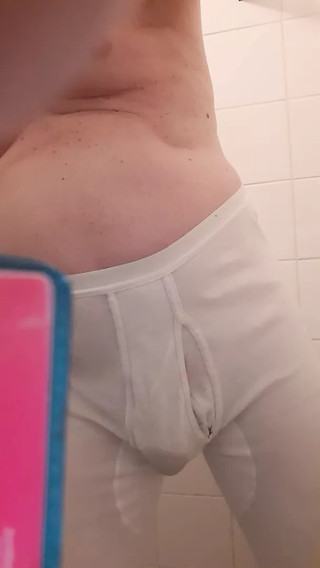 peeing in underware