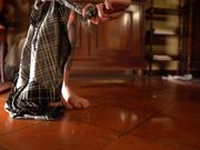 TUTORIAL how to WASH the floor - MEGA SQUIRT IN THE RESTAURANT