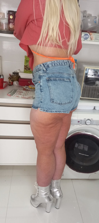 New shorts wearing my ass!