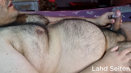 Compilation of hairy fat ejaculations