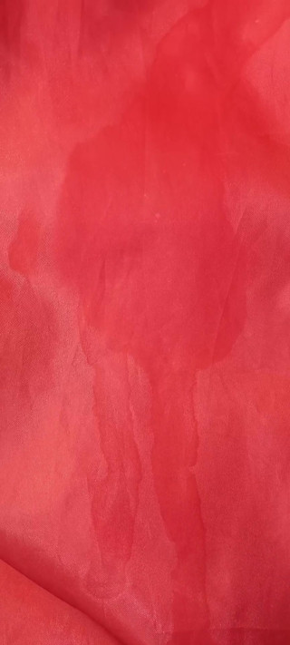 Fucking the shiny lining of a pink woolen ladycoat
