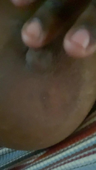 Ebony Big tits and hard nipples