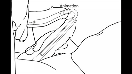 Animation of Cum Injection Inside My Cock by Another Cock