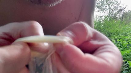 Totally excited- other user sent me his used condom