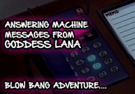 AUDIO ONLY - Answering machine Messages 2 blow bang adventure