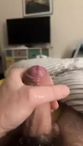 Blowing a load.
