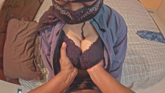 Hijabi Indonesian Girl Hides a Beautiful Body Inside Her Dress.