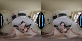 LETHAL HARDCORE VR - College Newbie HAZEL MOORE Fucks You To Become a Star