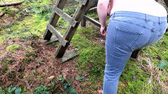 Lean naked on the ladder it's about to hurt