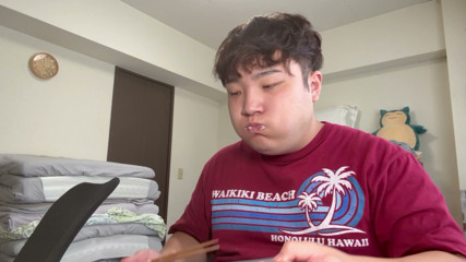 Kawaguchi-kun's meal 🐼