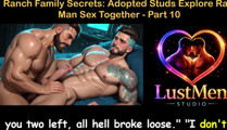 English Audio Gay Sex Story - Ranch Line Secrets Adopted Studs Explore Raw Man Sex Together - Part 10