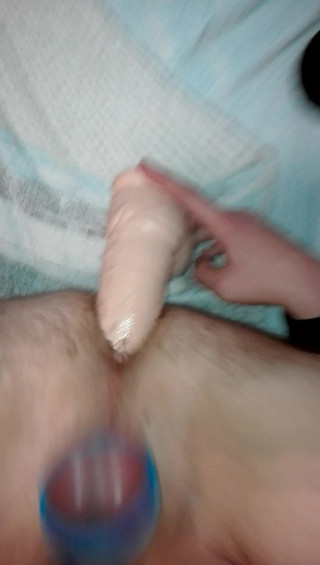 German young BottomBoy (Me) trains and stretches his asshole