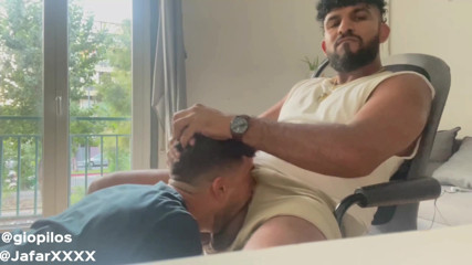 Greek Sub Being Owned by Hairy Dom