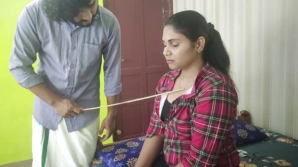 Teacher teaches about opposite sex attraction and how to do sex in practical with his girl student, Teacher and student hot sex