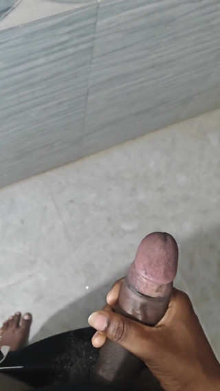 Boy Masterbating Using Hands